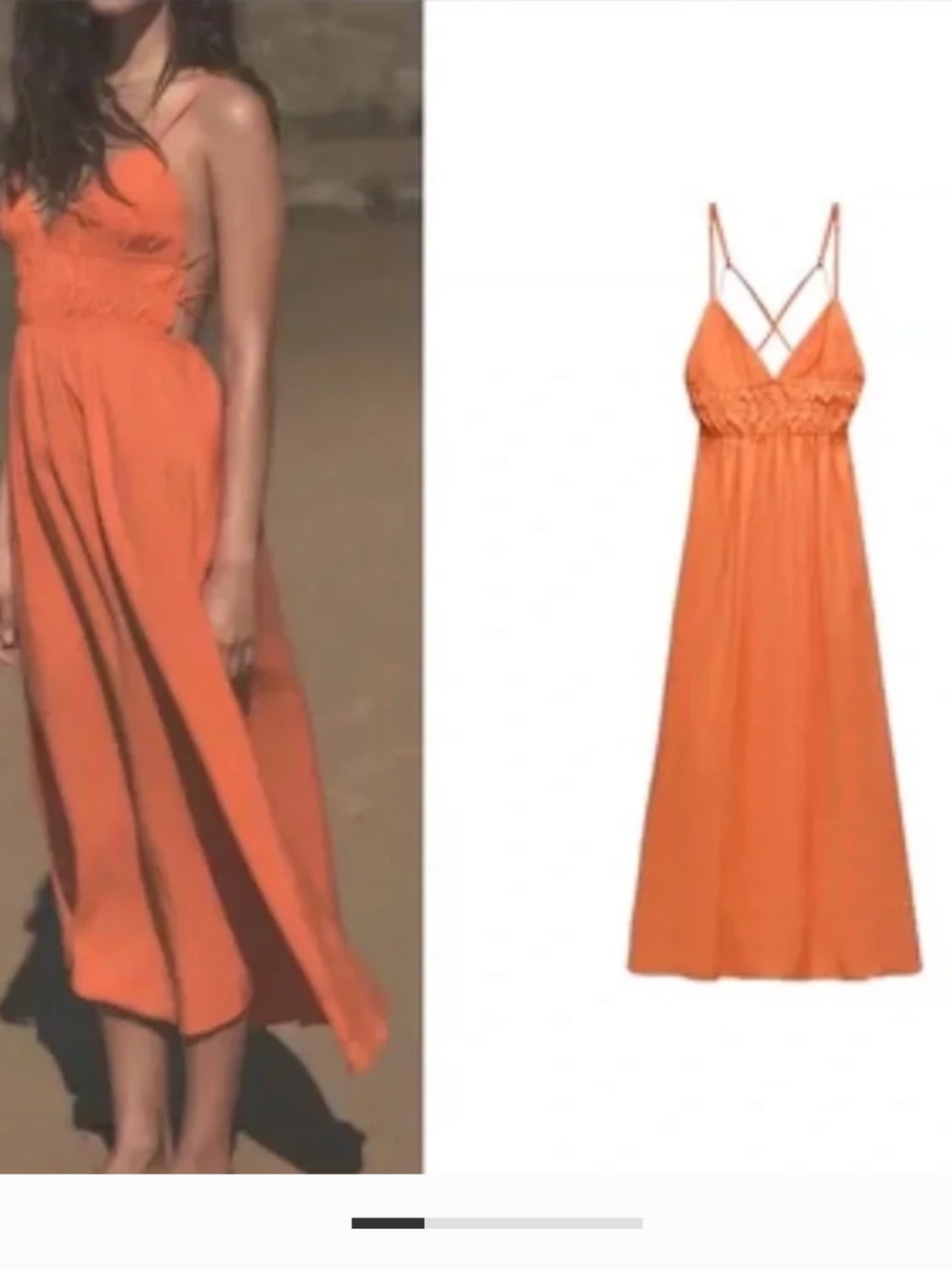 Zara Strappy Midi Sundress